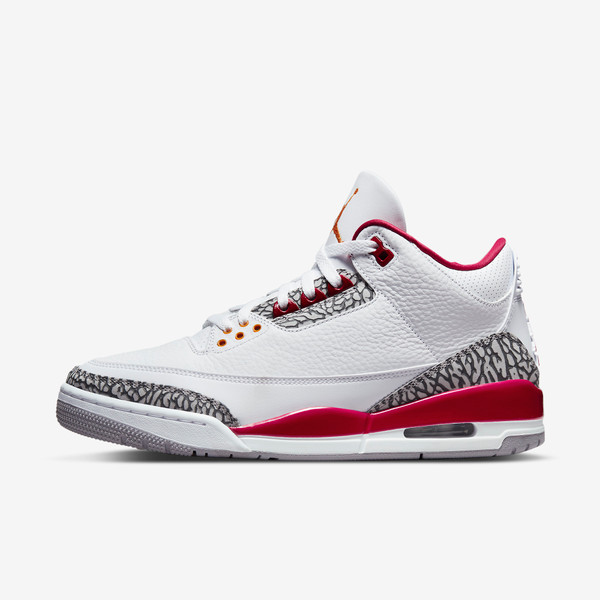 Jordan 3 Retro Cardinal Red