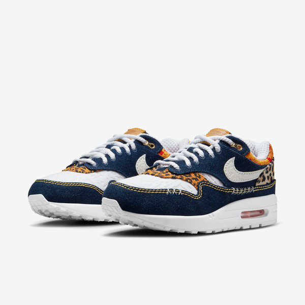 Air Max 1 Premium Leopard Denim