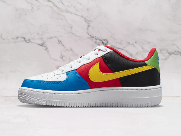 Nike Air Force 1 Low UNO Multi (DC8887-100)—UNO heel, vibrant overlays Nike Air Force 1 Low UNO Multi (DC8887-100)—UNO heel, vibrant overlays