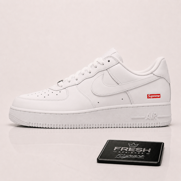 Supreme x Air Force 1 White
