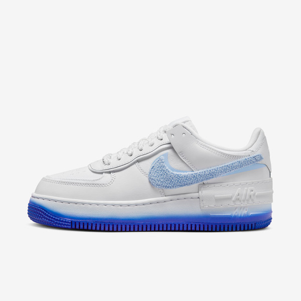 Air Force 1 Shadow Shenille Swoosh Blue Tint