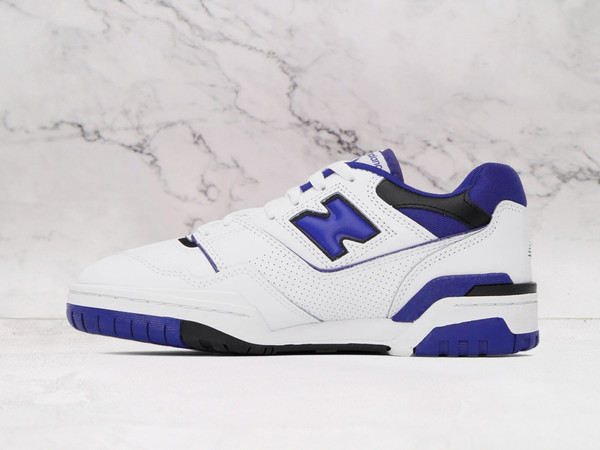 New Balance 550 – Blue Accent Details & Vintage Branding New Balance 550 – Blue Accent Details & Vintage Branding