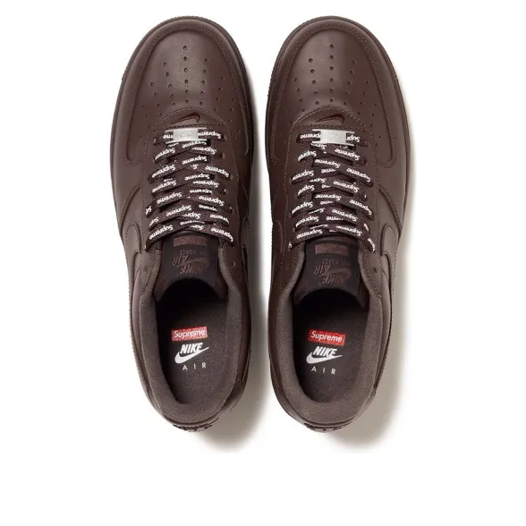 Supreme x Air Force 1 Low Baroque Brown