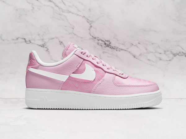 Nike Air Force 1 Low LXX Pink Foam with split white Swoosh