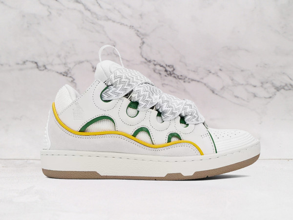 Lanvin Leather Curb – High-Fashion Chunky Sneaker