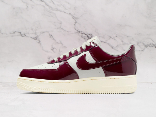 White Nike Air Force 1 Low Roman Empire medial view with Roman tongue White Nike Air Force 1 Low Roman Empire medial view with Roman tongue