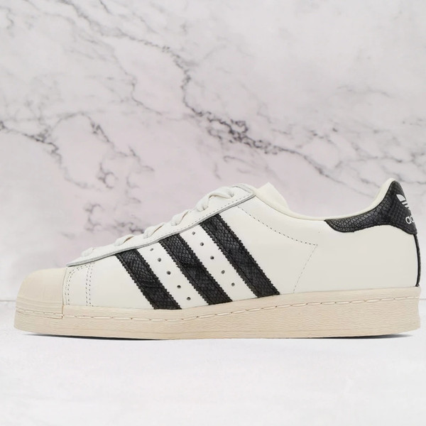 ADIDAS ORIGINALS  White & Off-White Superstar Sneakers