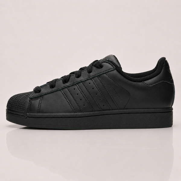 ADIDAS ORIGINALS  Black Superstar Sneakers