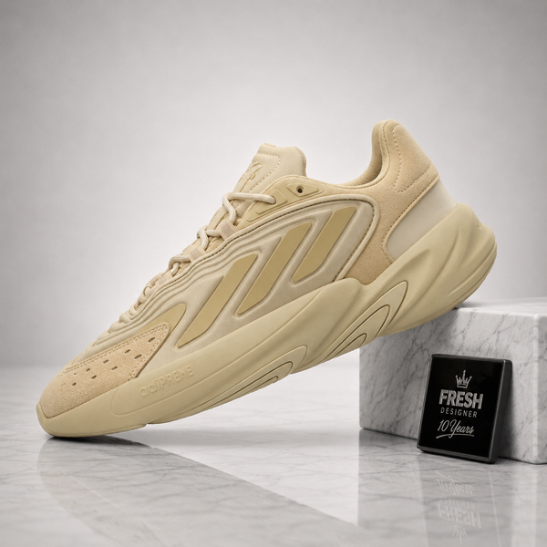 ADIDAS ORIGINALS  Beige Ozelia Sneakers