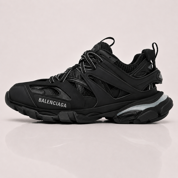 BALENCIAGA  Black Track LED Sneakers
