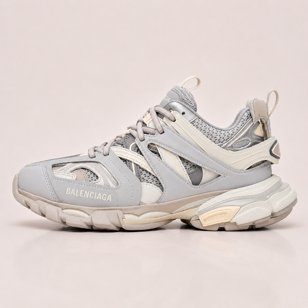 BALENCIAGA  Gray Track LED Sneakers
