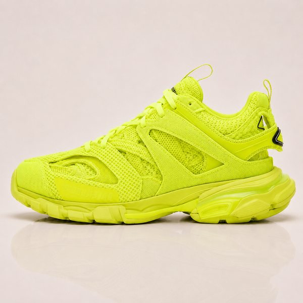 Balenciaga Track Clear Sole Neon Yellow