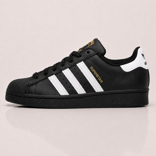 Adidas Classic Superstar Black White