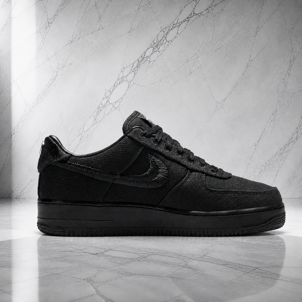 Air Force 1 Low Stussy Black