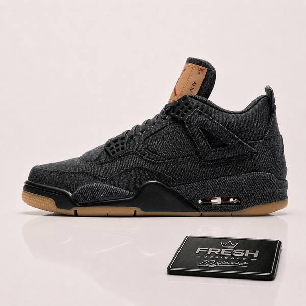 Jordan 4 Retro Levi's Black (Levi's Tag)