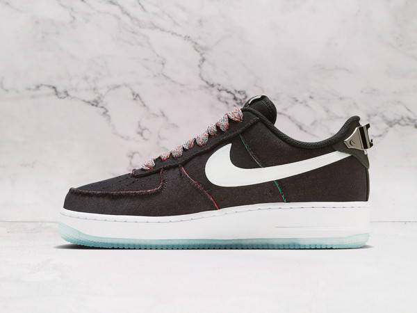 Nike Air Force 1 Low Have A Nike Day medial view with icy gum sole and bottle opener.