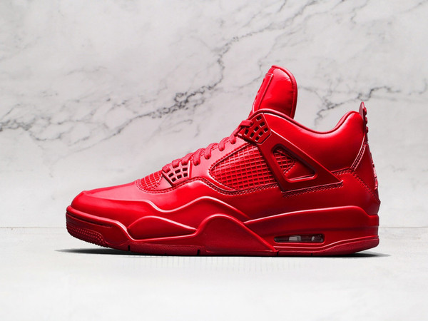 Jordan 4 Retro 11Lab4 Red – Patent Leather Sneaker