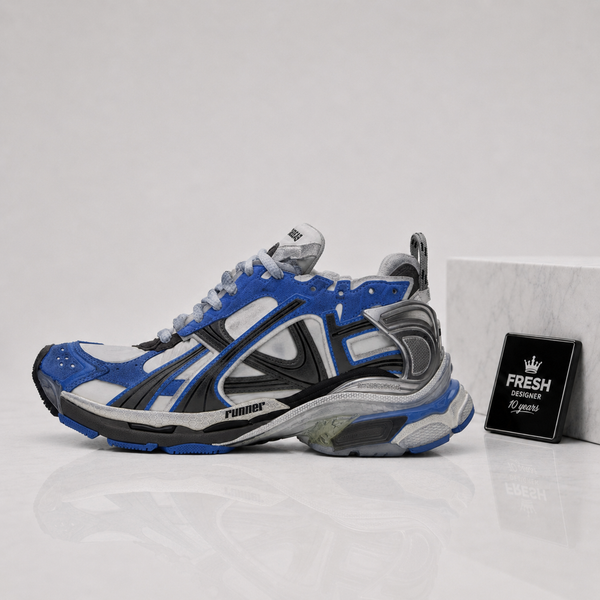 Balenciaga Runner Blue White Grey