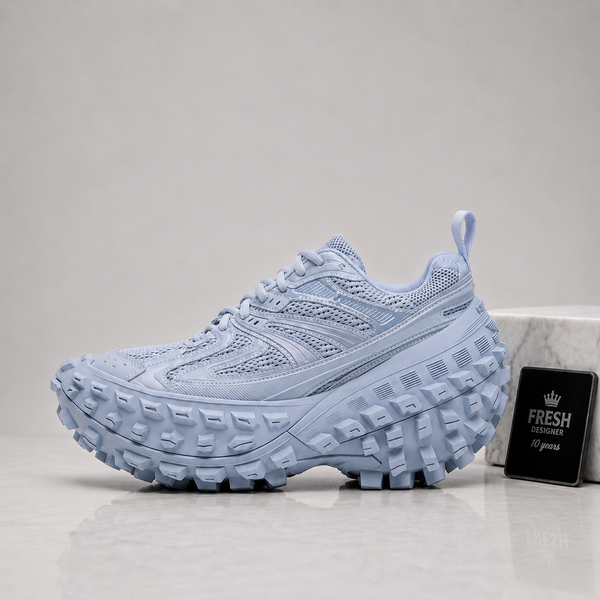 Balenciaga Bouncer Sneakers – Faded Blue