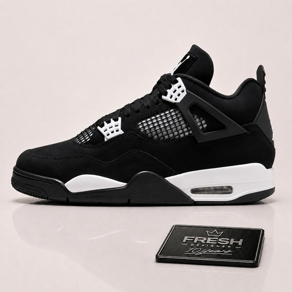 Jordan 4 Retro White Thunder