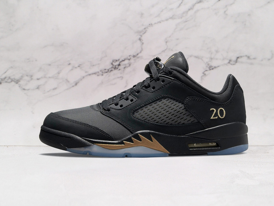 Air Jordan 5 Low Wings ‘Class of 2020-21’ – Black and Gold Graduation Theme