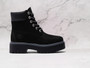 Women's Black Street Waterproof Platform Boot
