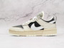 Nike SB Dunk Low ‘Pale Ivory Black’ – Suede and leather sneaker with black rubber outsole
