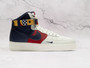Nike Air Force 1 High Nautical Redux with navy overlays