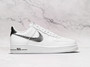Nike Air Force 1 Low 'Zig Zag' White/Black – White Leather Sneaker with Black Zig-Zag Swoosh