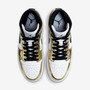 Air jordan 1 Mid Metallic gold Black white