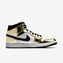 Air jordan 1 Mid Metallic gold Black white