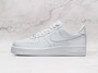 Nike Air Force 1 Low Triple White ‘07 with tonal white Swoosh and leather