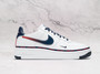 Nike Air Force 1 UltraForce 'New England Patriots' – White Leather Upper with Gradient Navy-to-Red Swoosh and Team Logos