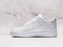 Nike Air Force 1 LV8 'Misplaced Swoosh' Triple White – White Leather with Multiple Swoosh Logos