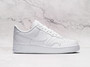 Nike Air Force 1 LV8 'Misplaced Swoosh' Triple White – White Leather Upper with Multiple Swoosh Logos