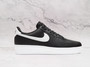 Nike Air Force 1 Low '07 White Black Pebbled Leather – White and Black Leather Upper