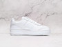 Air Force 1 Low Shadow Triple White – Sleek Leather Construction