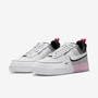 Nike Air Force 1 React White Black Pink