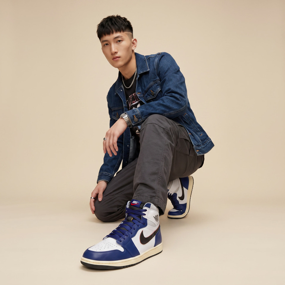Air Jordan 1 High OG Rare Air "Deep Royal Blue"