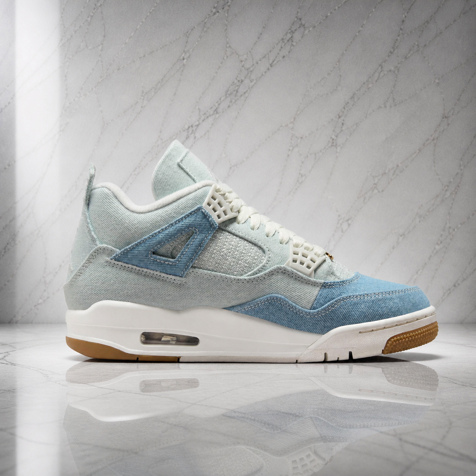 Air Jordan 4 Retro Tex Worn Blue