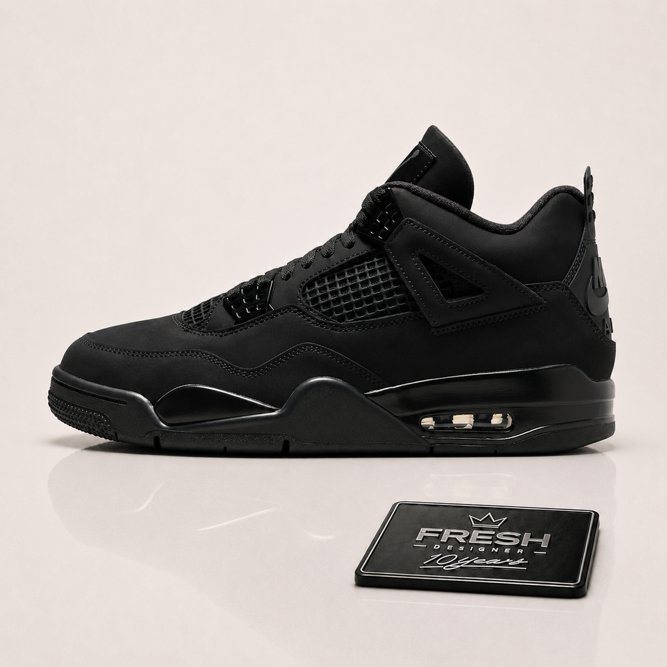 Jordan 4 Retro Black Cat 2025
