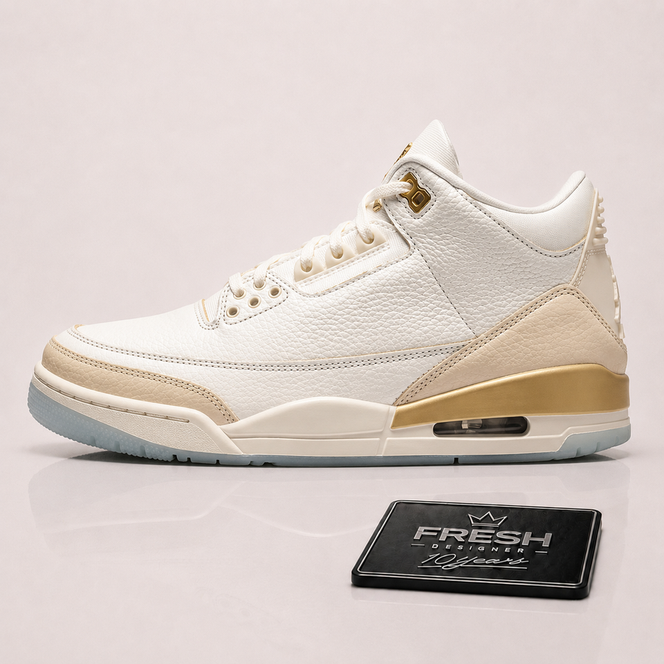 Jordan 3 Retro Champagne and Oysters