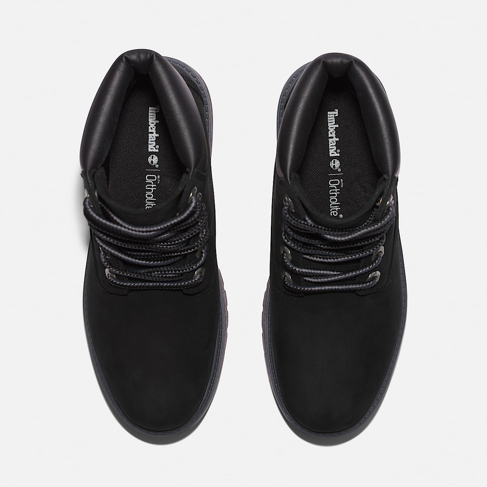 Timberland Black Waterproof Platform Boot