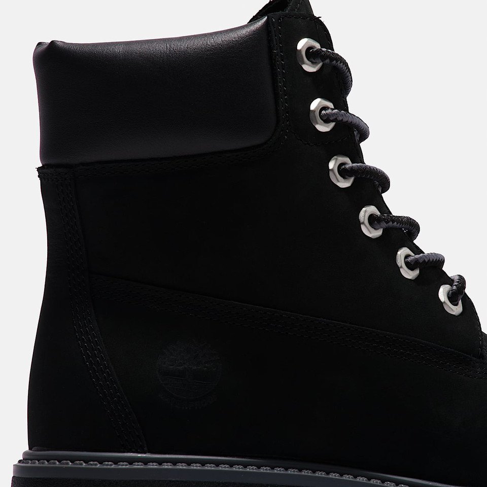 Timberland Black Waterproof Platform Boot