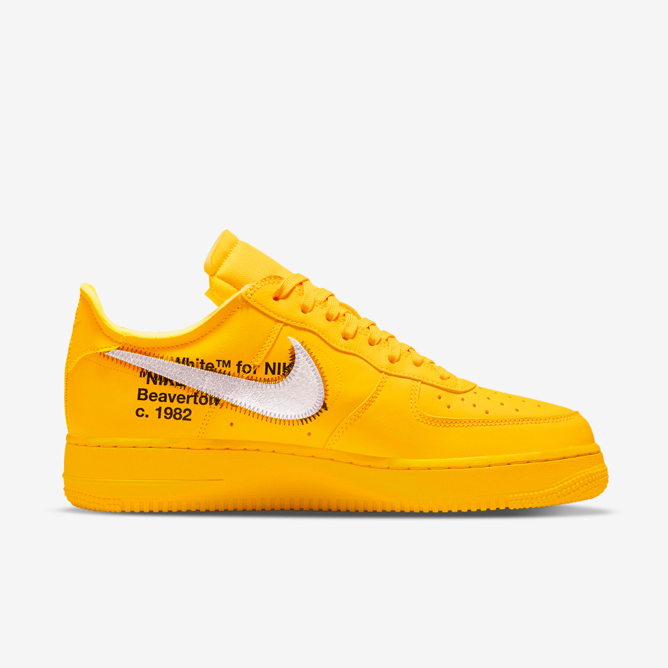 Air Force 1 Off-White ICA University Gold