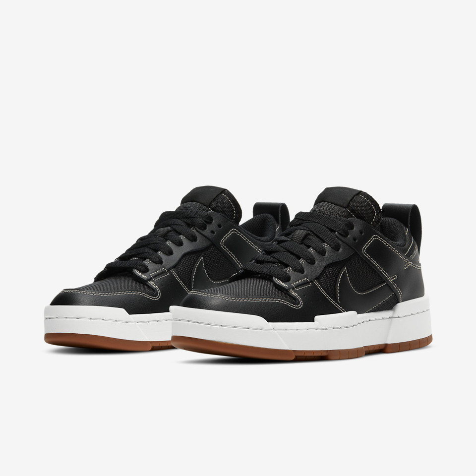 SB Dunk Low Disrupt Black gum