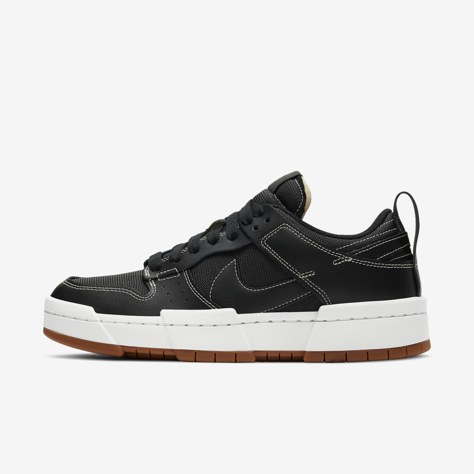 SB Dunk Low Disrupt Black gum