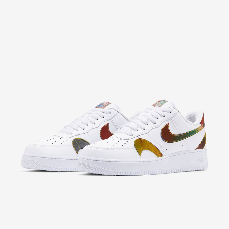 Air Force 1 Low Misplaced Swooshes White Multi
