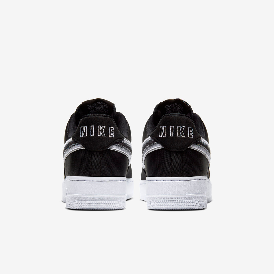 Air Force 1 Reverse Stitch Black