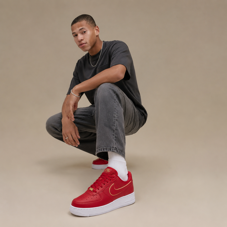 Air Force 1 Low Icon Clash University Red